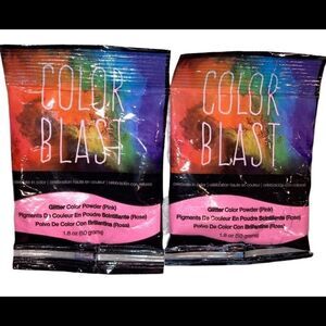 American Crafts Color Blast Pink Glitter Power Set